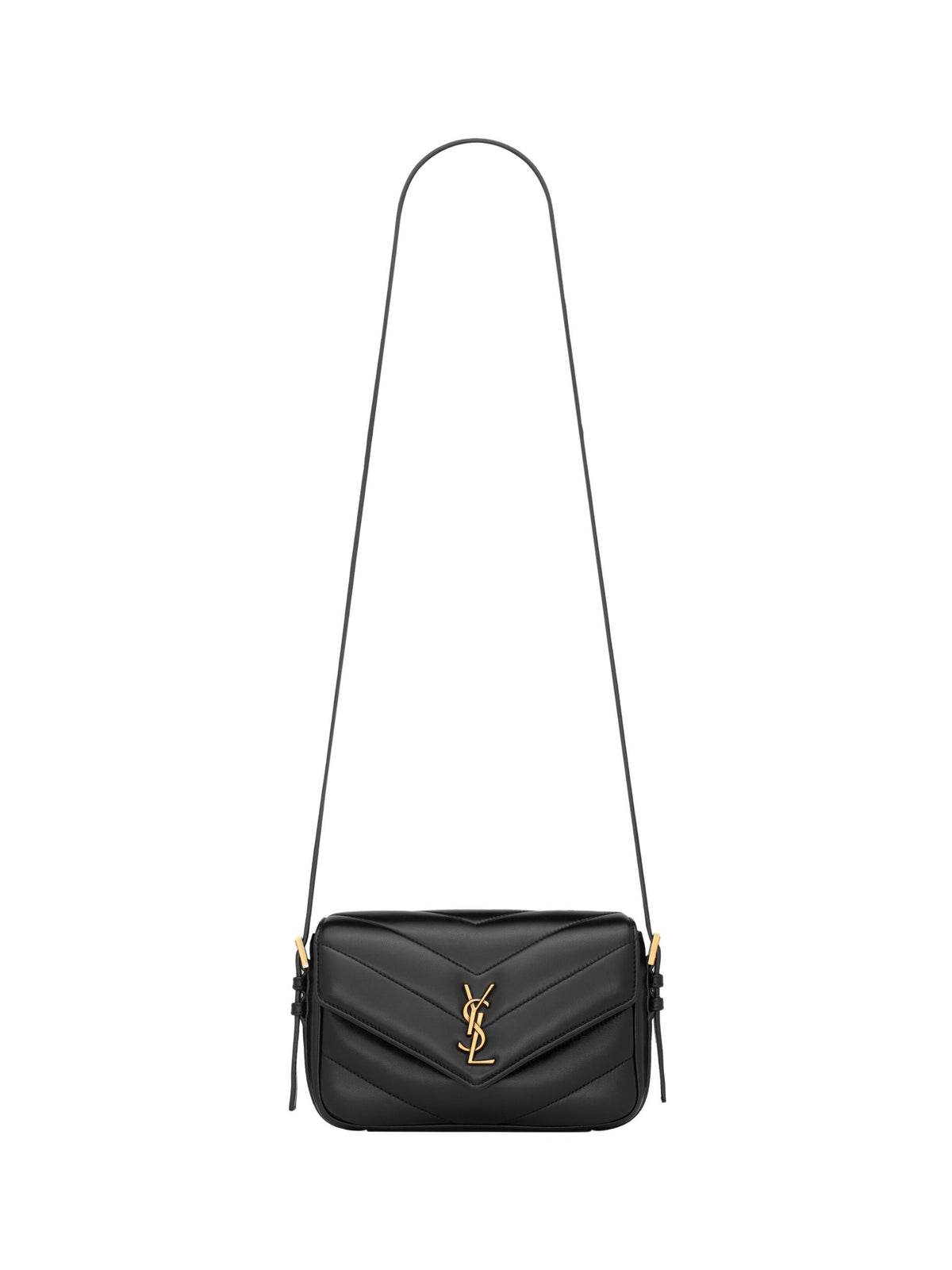 Loulou Toy Crossbody in Matelassé Lambskin 873156 AAEAX1000 SAINT LAURENT 