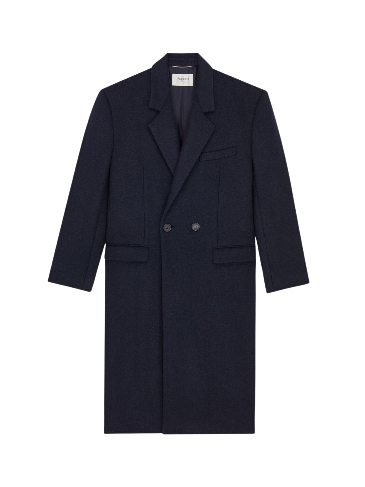 80's coat in double-face wool felt 873406 Y1O104140 SAINT LAURENT 