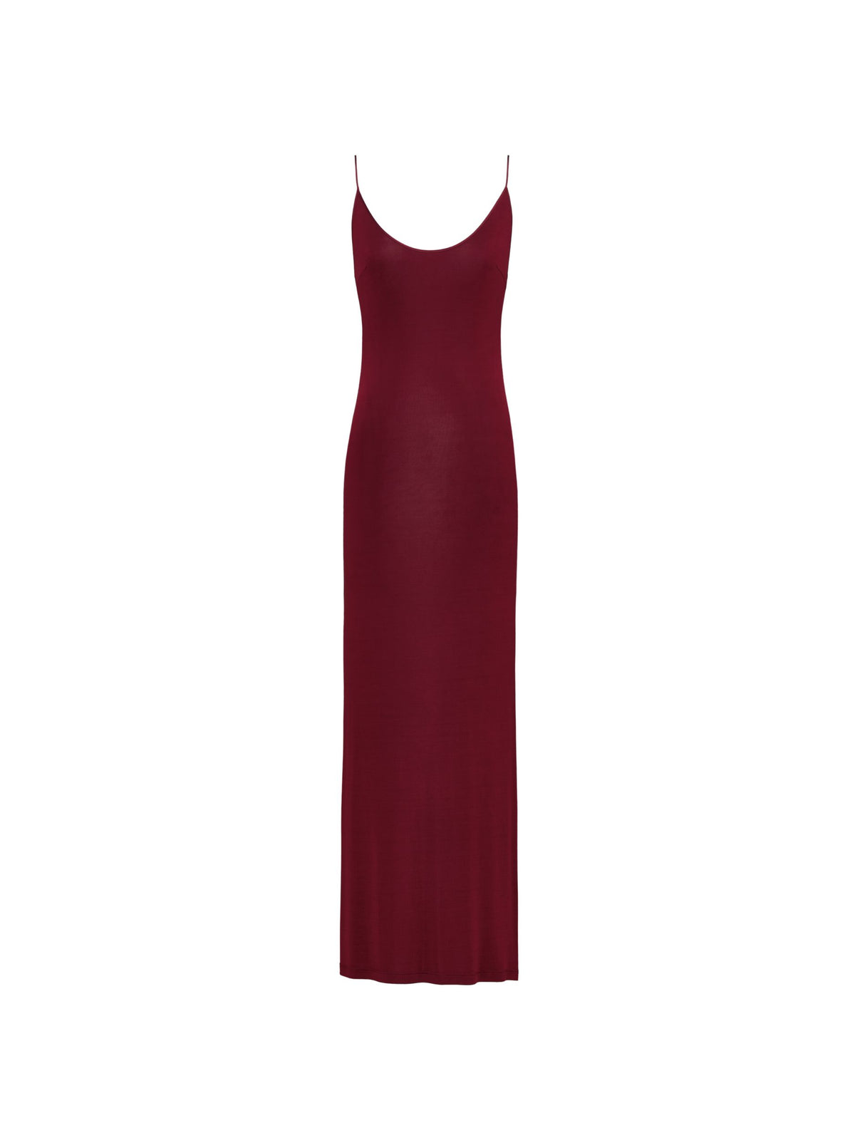 Cassandre-chain backless dress in knit<BR/> 876792 Y38DS5860 SAINT LAURENT 