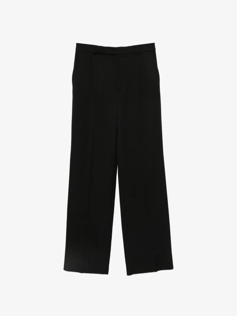 Pressed-crease wide-leg trousers A000O7 Y7E631000 SAINT LAURENT 