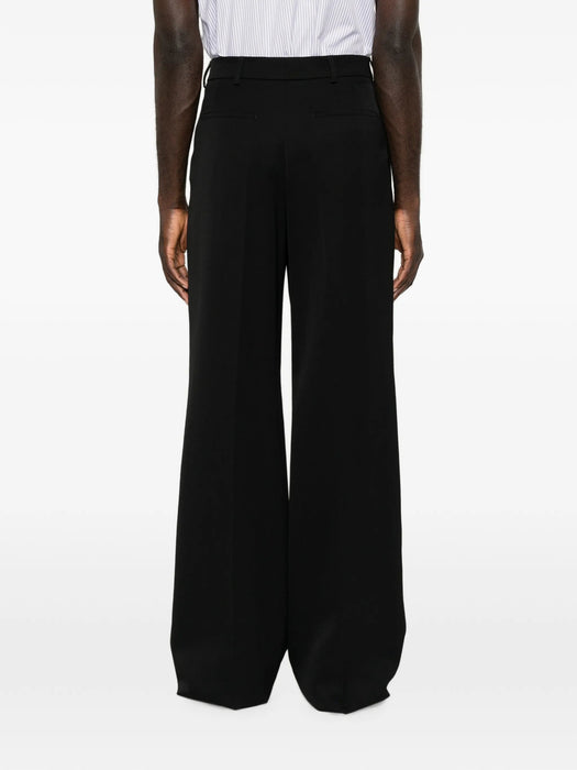 Pressed-crease wide-leg trousers A000O7 Y7E631000 SAINT LAURENT 