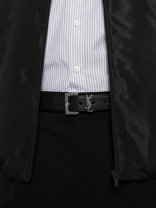 Pressed-crease wide-leg trousers A000O7 Y7E631000 SAINT LAURENT 