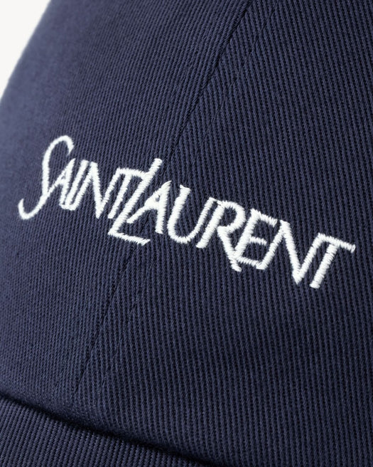 Cap in cotton gabardine A000TX 3YU614178 SAINT LAURENT 
