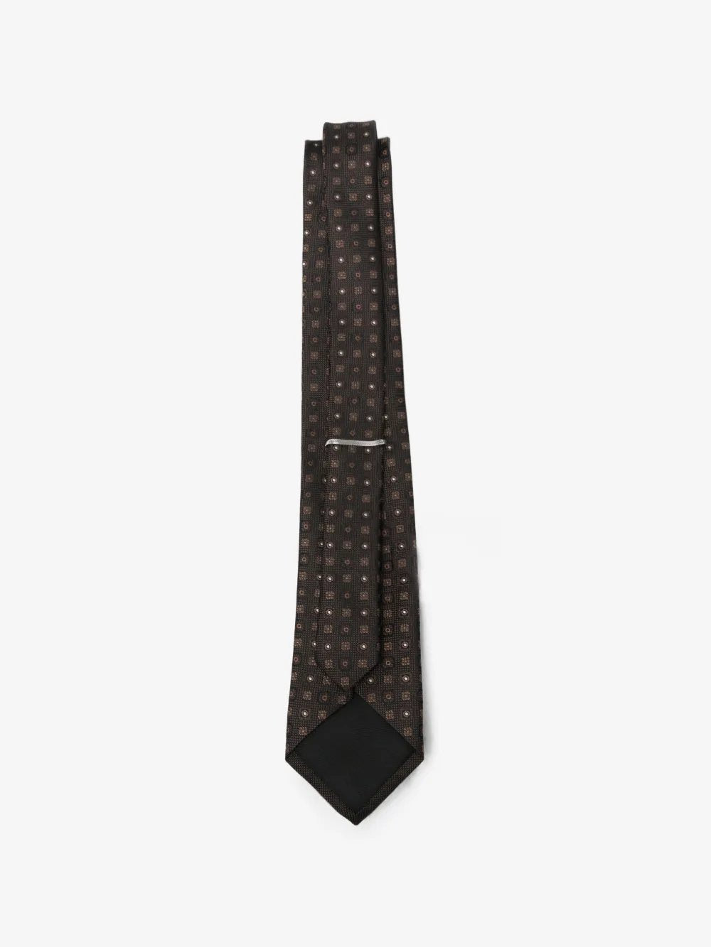Jacquard silk tie A0013U 3Y0092565 SAINT LAURENT 