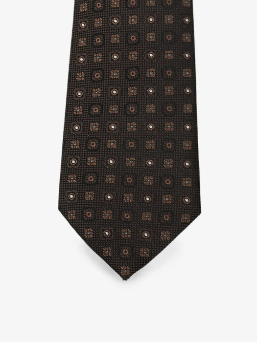 Jacquard silk tie A0013U 3Y0092565 SAINT LAURENT 