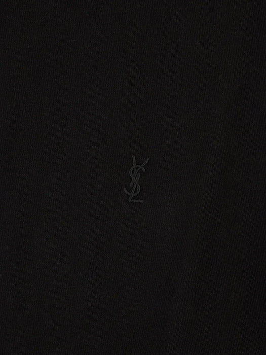 Cassandre-embroidered T-shirt A001EE Y38FG1000 SAINT LAURENT 