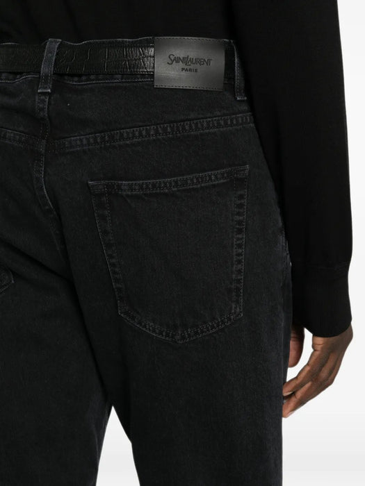 Logo-patch jeans A001N2 Y10YA1247 SAINT LAURENT 