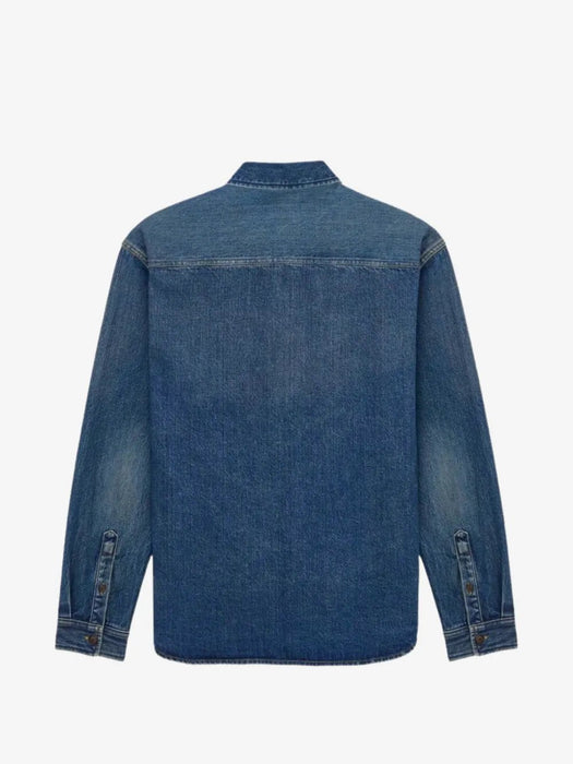 Cassandre shirt in denim A001X0 Y20PA5113 SAINT LAURENT 
