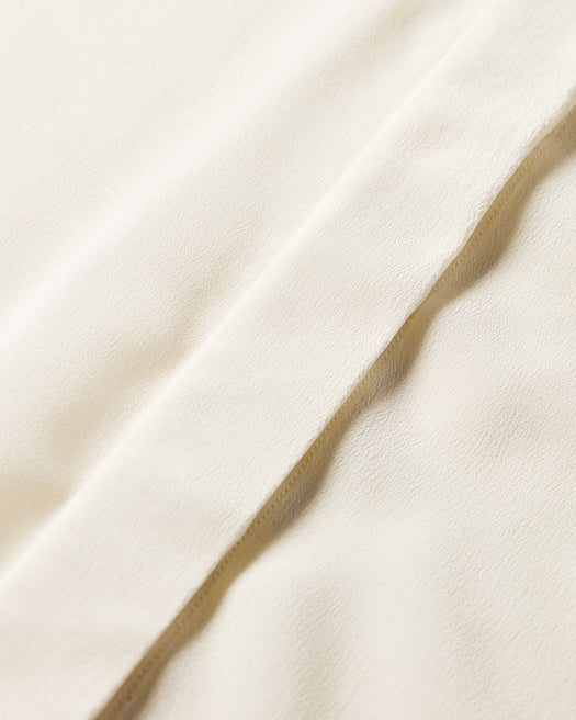 Lavallière blouse in silk crepe de chine A0020O Y100W9601 SAINT LAURENT 