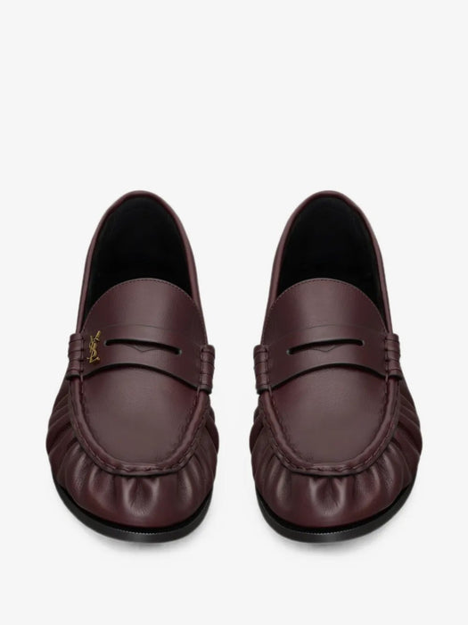 Le loafers supple in smooth leather A002CJ AAGXG6110 SAINT LAURENT 