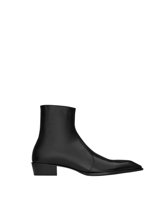 Aurelien Boots in Smooth Leather<BR/> A002DJ AAEHF1000 SAINT LAURENT 
