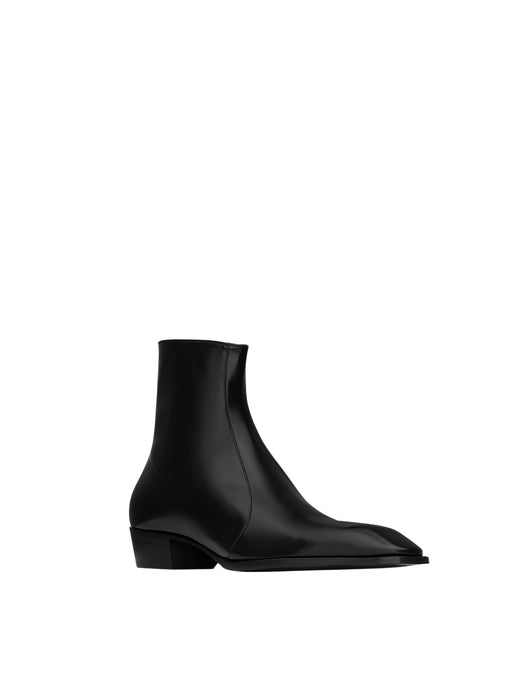 Aurelien Boots in Smooth Leather<BR/> A002DJ AAEHF1000 SAINT LAURENT 