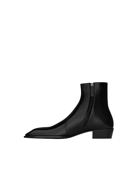 Aurelien Boots in Smooth Leather<BR/> A002DJ AAEHF1000 SAINT LAURENT 