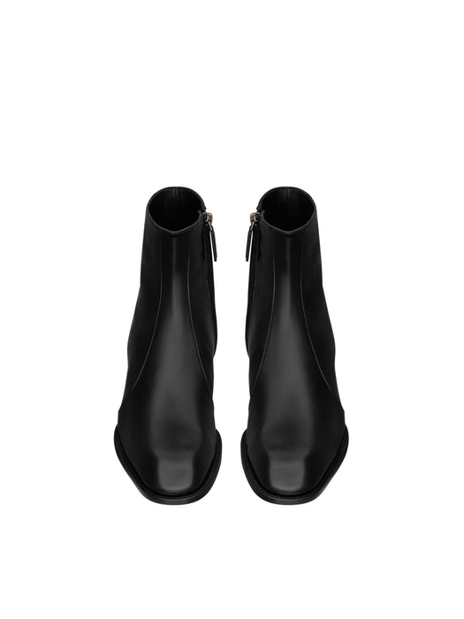 Aurelien Boots in Smooth Leather<BR/> A002DJ AAEHF1000 SAINT LAURENT 