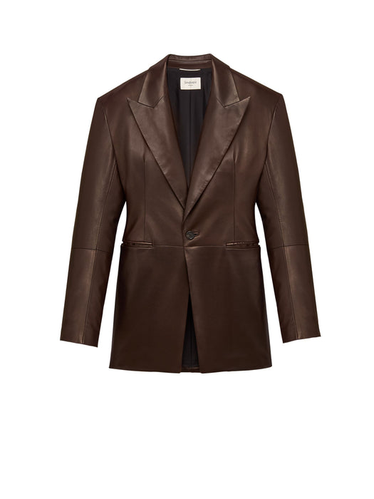 Jacket in Lambskin<BR/> A0038G Y5OA22820 SAINT LAURENT 