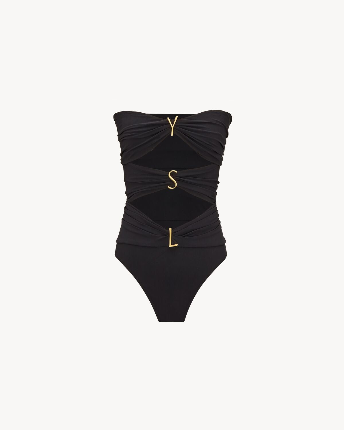 YSL strapless swimsuit A003I3 Y37WV1000 SAINT LAURENT 