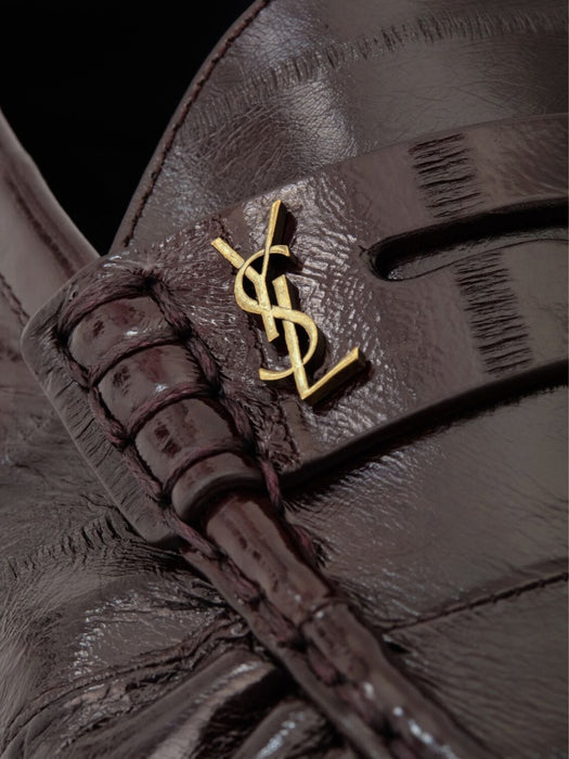 LE LOAFER foldable in hagfish A00415 0WXAG2063 SAINT LAURENT 