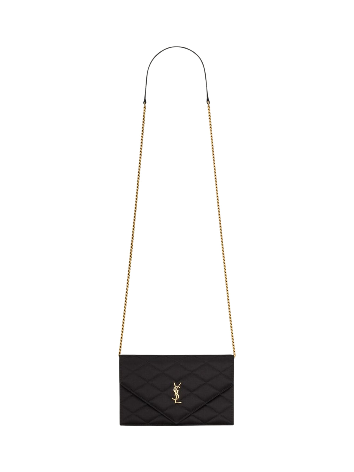 Paris chain wallet in satin A004K7 FADVW1000 SAINT LAURENT 