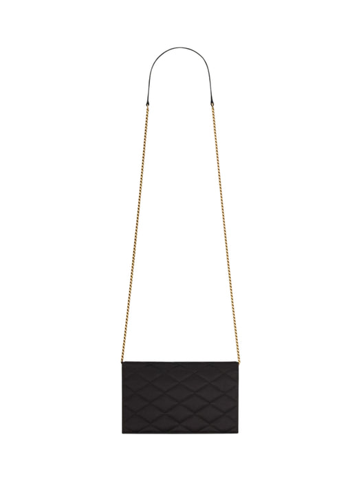 Paris chain wallet in satin A004K7 FADVW1000 SAINT LAURENT 
