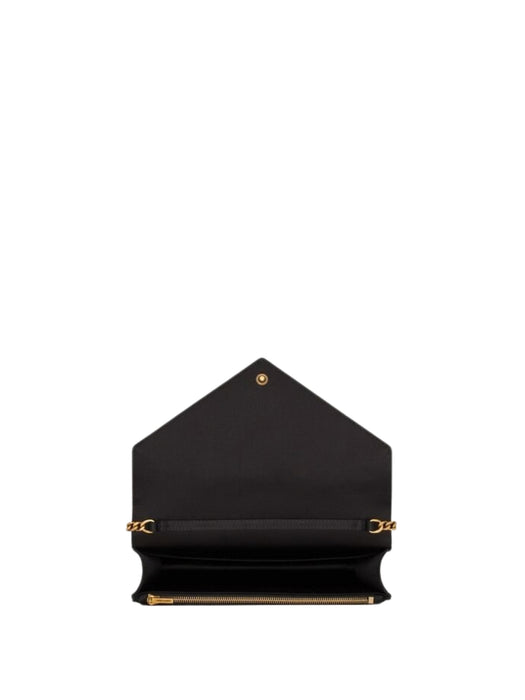Paris chain wallet in satin A004K7 FADVW1000 SAINT LAURENT 