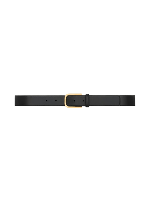 minimal belt in smooth leather A005AB AAB2Z1000 SAINT LAURENT 
