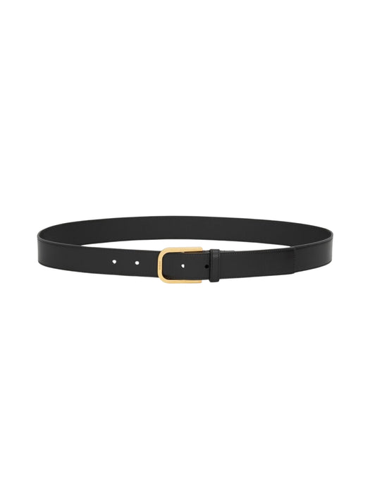minimal belt in smooth leather A005AB AAB2Z1000 SAINT LAURENT 
