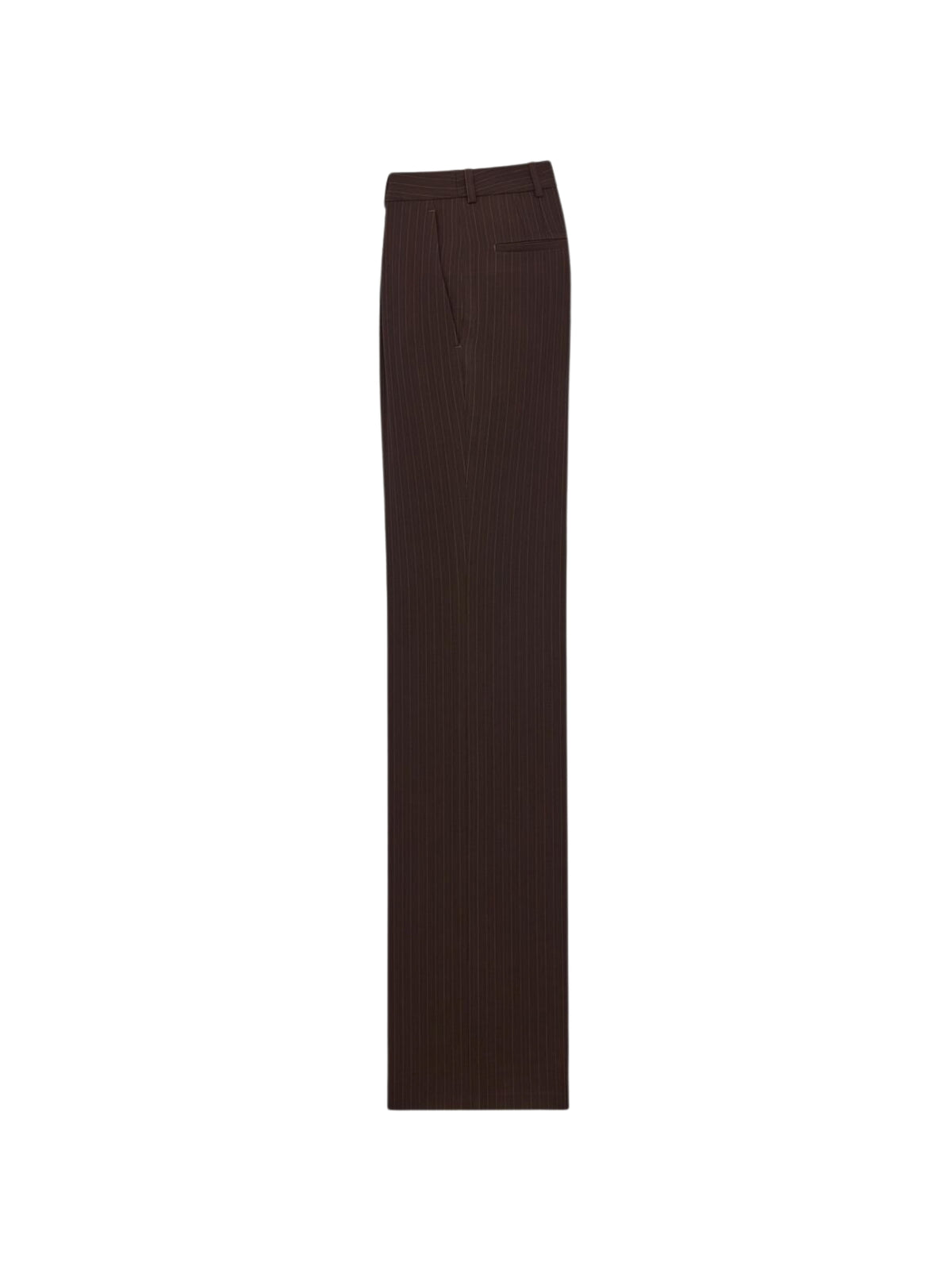 Pants in chalk-stripe crepe A007RM Y4L312084 SAINT LAURENT 