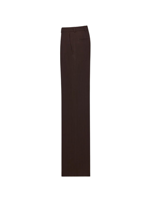 Pants in chalk-stripe crepe A007RM Y4L312084 SAINT LAURENT 