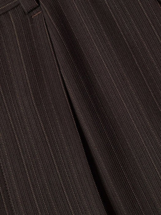 Pants in chalk-stripe crepe A007RM Y4L312084 SAINT LAURENT 