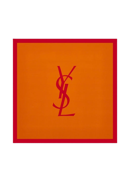 CASSANDRE square scarf in silk twill A008V0 3Y0017573 SAINT LAURENT 