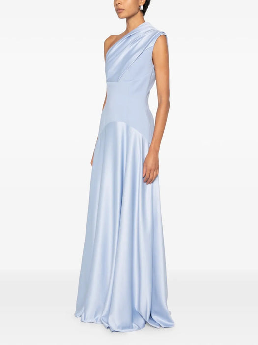 Gabriela Maxi Dress OS48013 LIGHT BLUE SOLACE LONDON 