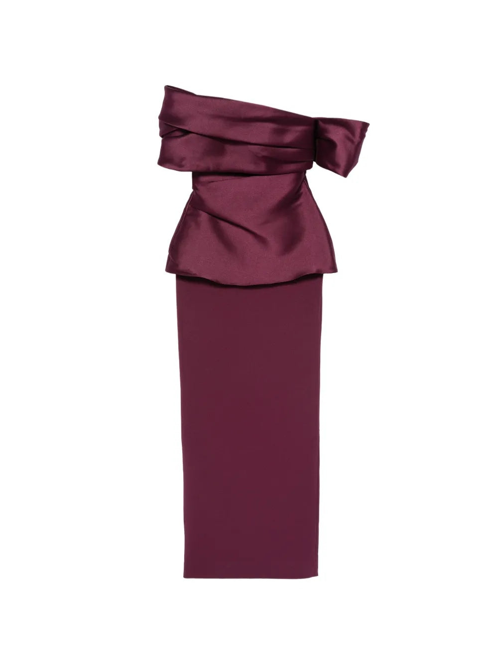 Lucine Maxi Dress OS48039 GRAPE SOLACE LONDON 