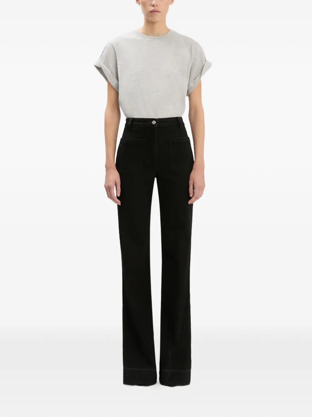Alina patch-pocket jeans 1226DJE007252I - R 6763 VICTORIA BECKHAM 
