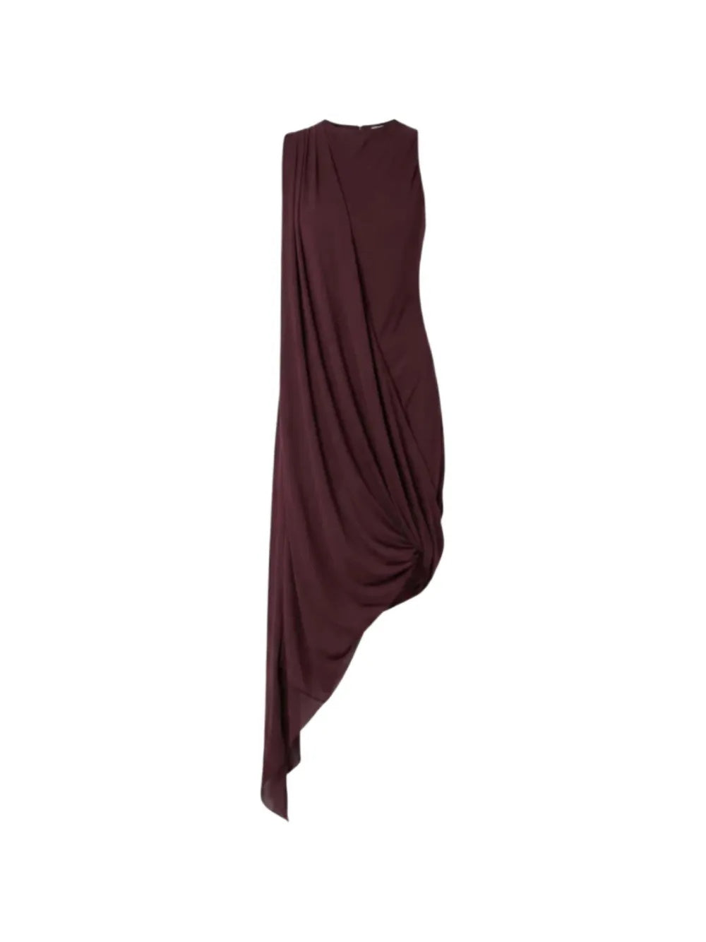 Draped asymmetric dress 1326WDR007374A 9887 VICTORIA BECKHAM 