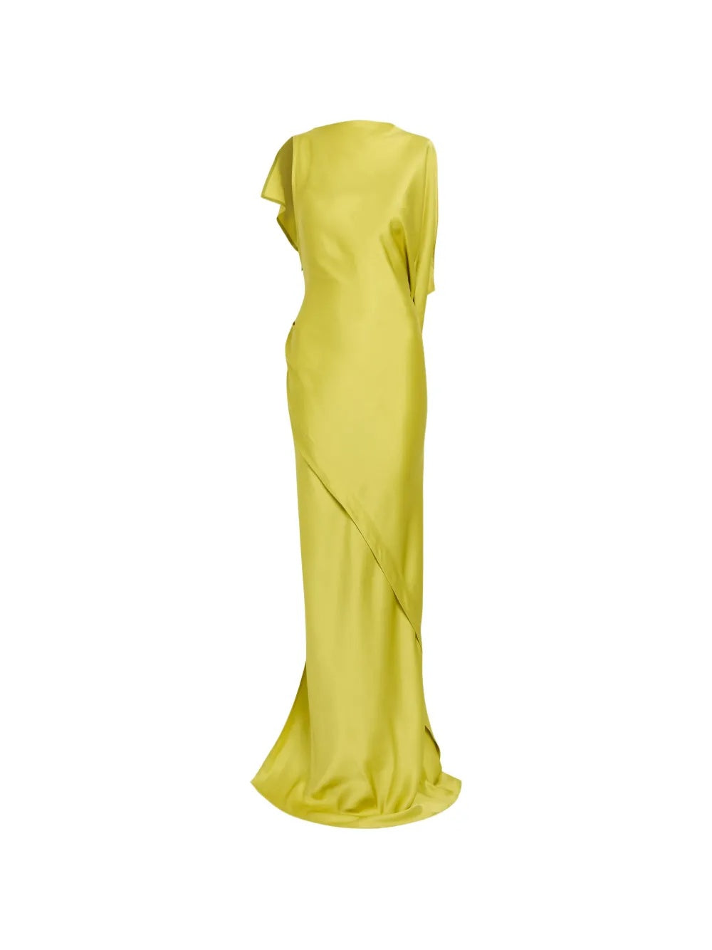 Kyra Asymmetric Ruffled Maxi Dress 1326WDR007465A 9890 VICTORIA BECKHAM 