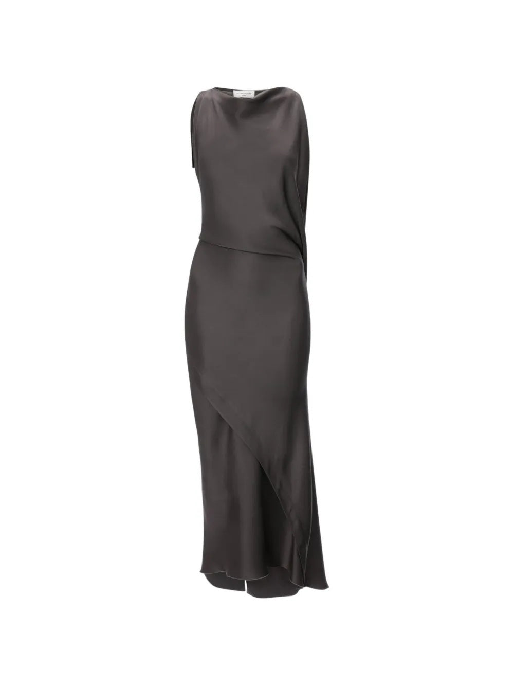 Kyra Asymmetric Midi Dress 1326WDR007612A 9889 VICTORIA BECKHAM 