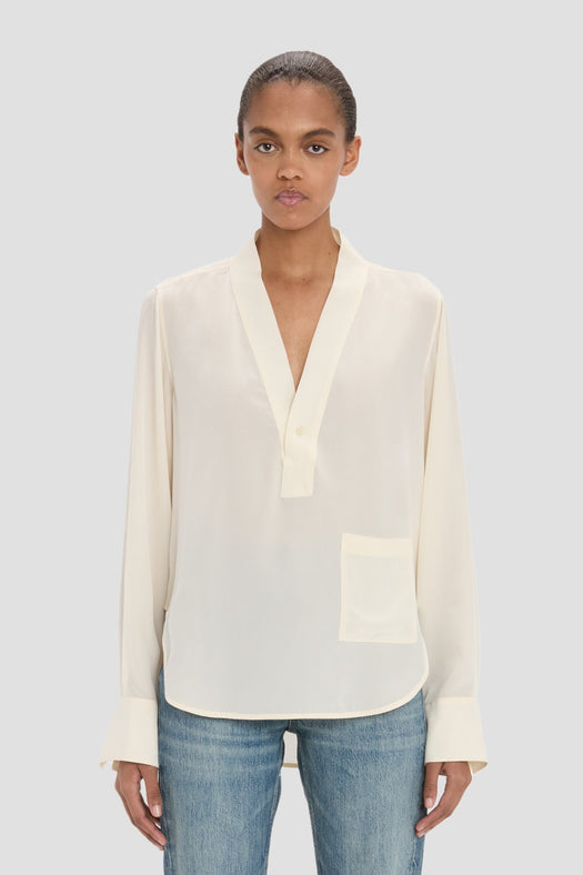 V-Neck Blouse 1326WSH007339B 3 VICTORIA BECKHAM 