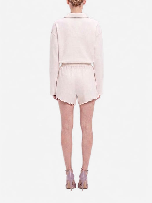 Embroidered Tunic In White 1326WTP005394C 6 VICTORIA BECKHAM 