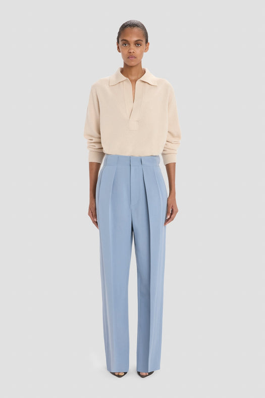 Fluid tailored trouser 1326WTR007361A 9908 VICTORIA BECKHAM 