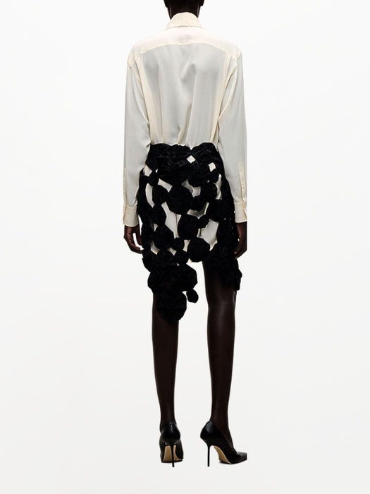 Applique Skirt 1426WSK007695A 1 VICTORIA BECKHAM 