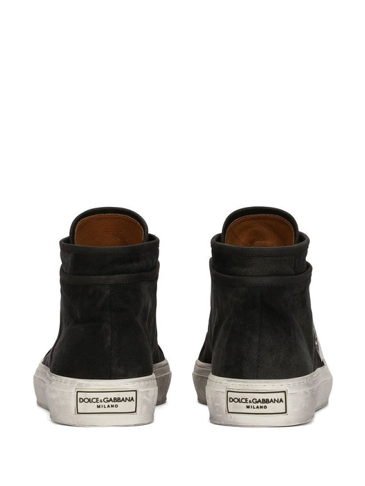 lace-up high-top sneakers CS2195 AK48289656 DOLCE & GABBANA 