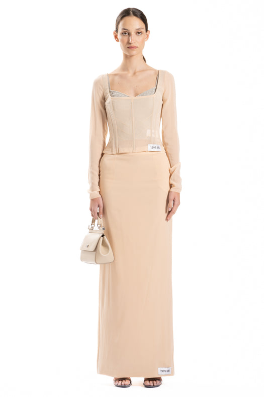 KIM D&G long-sleeve corset F773AT FUAA1F0050 DOLCE & GABBANA 