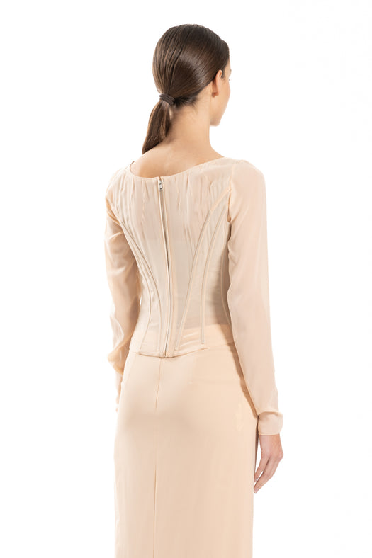 KIM D&G long-sleeve corset F773AT FUAA1F0050 DOLCE & GABBANA 