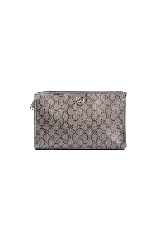 GG logo plaque wash bag 598234 UULBN1244 GUCCI 