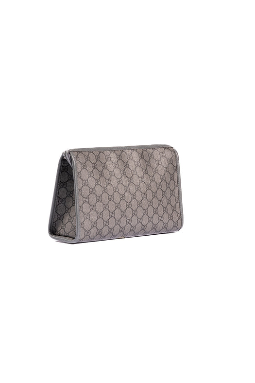 GG logo plaque wash bag 598234 UULBN1244 GUCCI 