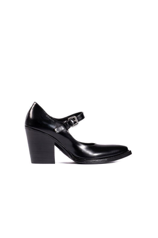 95mm brushed leather pumps 1I128N F 090 055F0002 PRADA 