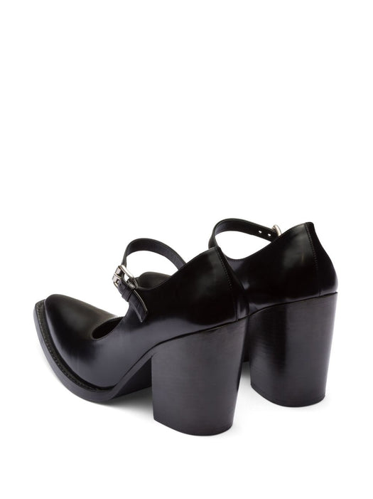 95mm brushed leather pumps 1I128N F 090 055F0002 PRADA 