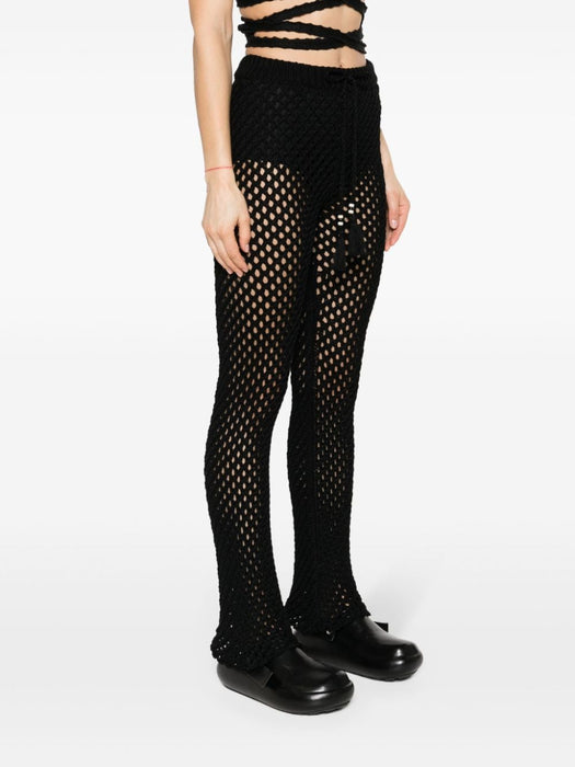 A Love Letter To India macramé trousers LWHG013R24KNI002 1000 ALANUI 