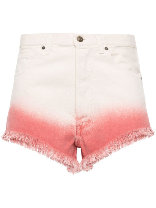 Bright Hues denim shorts LWYC009R24DEN001 0327 ALANUI 