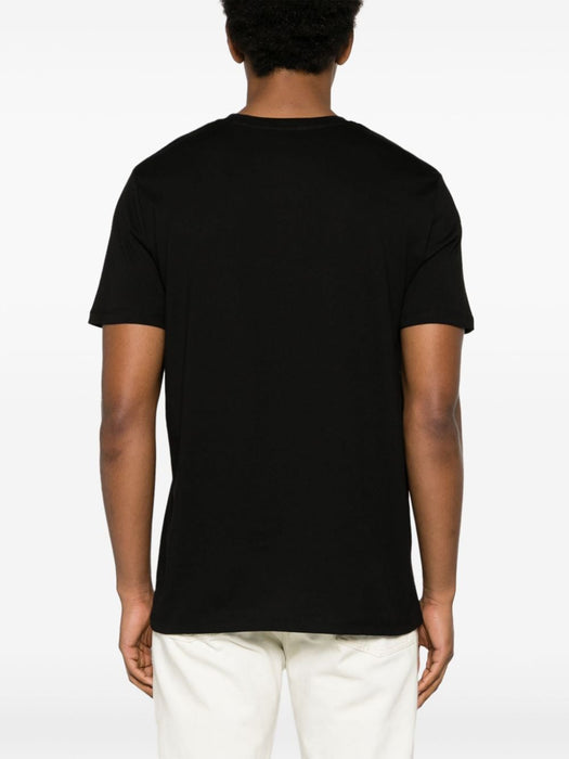 logo-appliqué cotton T-shirt COBQXH26943 NOIR VERT A.P.C 